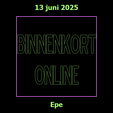 13 juni 2025